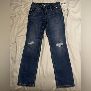 old navy straight leg jeans